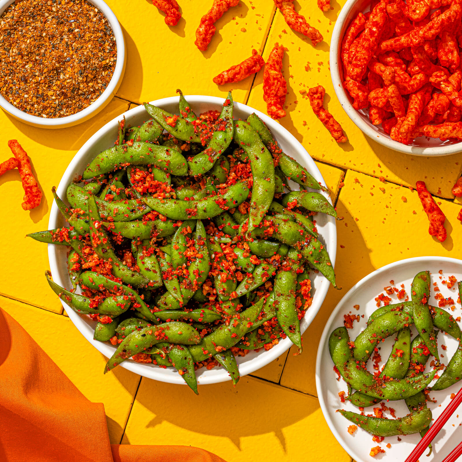 CHEETOS FLAMIN HOT Edamame Cheetos